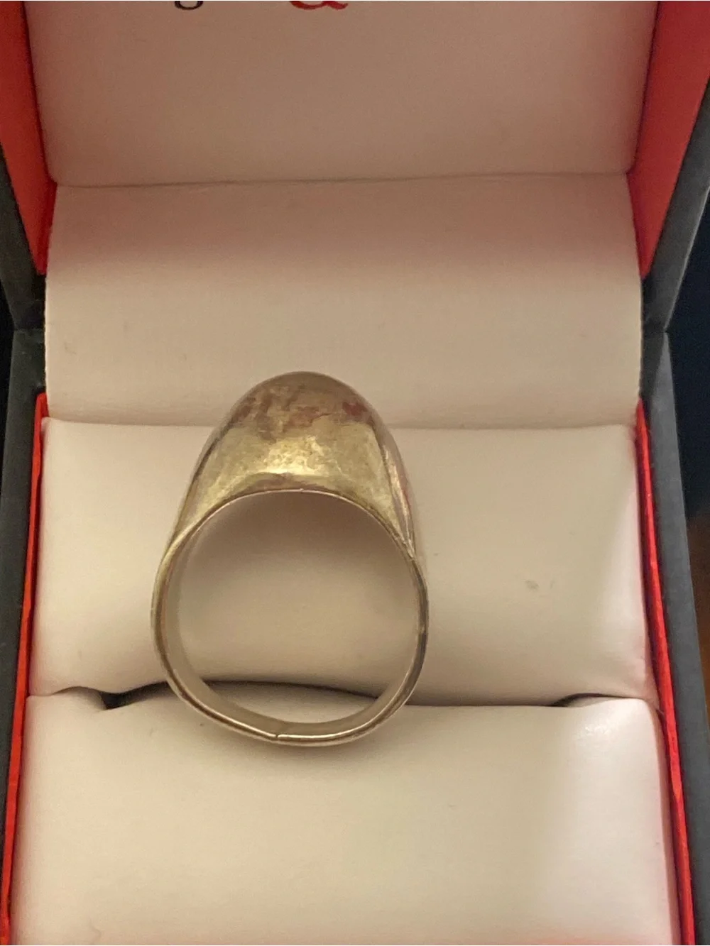 Vintage Sterling Silver Taxco Mexico TR-46 Modernist Sculptural Ring Band
